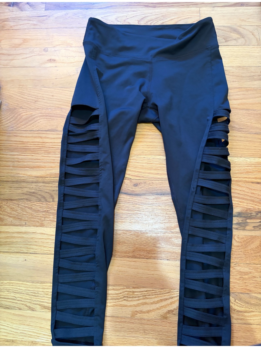 Urban Outfitters Black Cutout Leggings